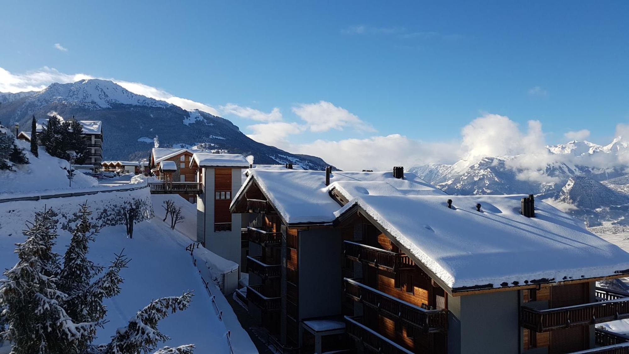 Melezes R-S Mountain & Ski Lift Apartements Veysonnaz Kültér fotó