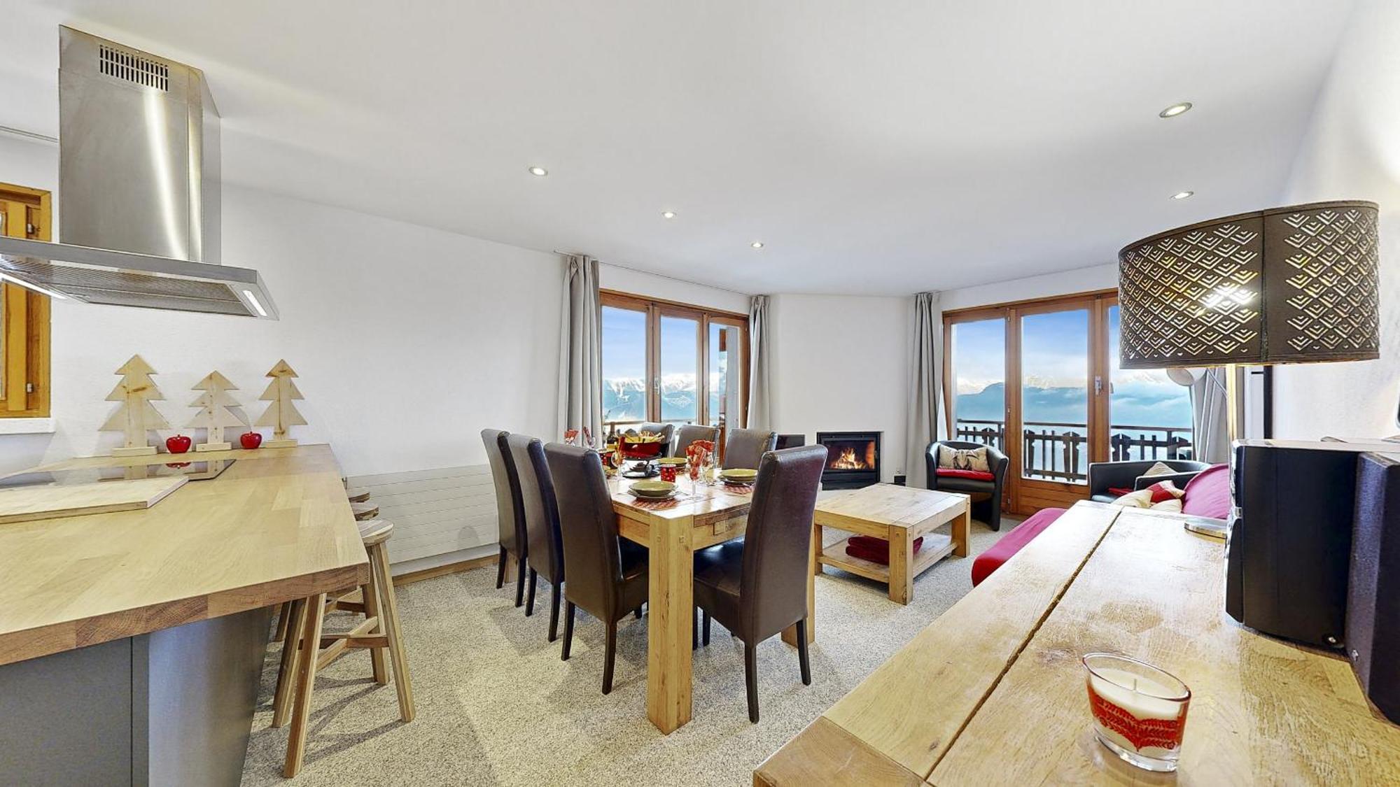Melezes R-S Mountain & Ski Lift Apartements Veysonnaz Kültér fotó